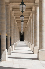 Fototapeta premium Column Corridor