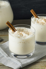 Homemade Frozen Bourbon Milk Punch