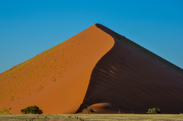 Fototapeta na wymiar Dünen in der Namib