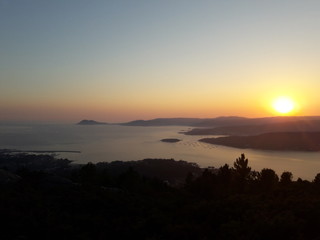 atardecer