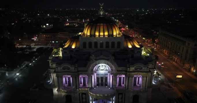 Palacio de Bellas Artes Mexico de Noche