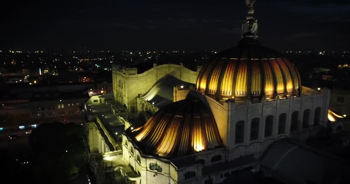 Palacio de Bellas Artes Mexico de Noche