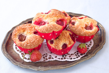 Erdbeer- Muffins