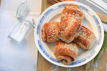 Schwedische Zimtschnecken 