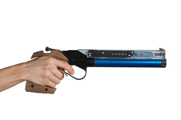 Sport laser pistol, pentathlon weapons