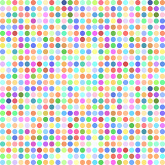 Abstract colorful background with dots. Modern texture