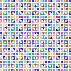 Abstract colorful background with dots. Modern texture