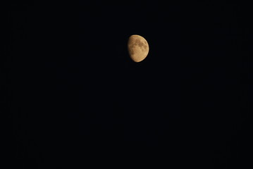 Księżyc w nocy