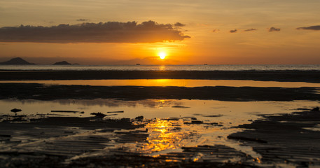 Obraz premium beach sunset