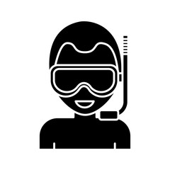 Snorkel mask design