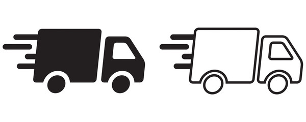 CAMION DE LIVRAISON RAPIDE