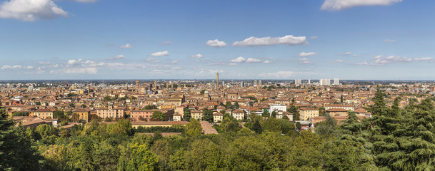 Fototapeta na wymiar Panorama of Bologna, Italy