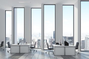 White open office environment