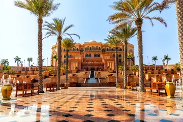 Selbstklebende Fototapete Abu Dhabi Emirates-Palast