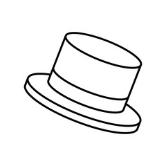 top hat icon