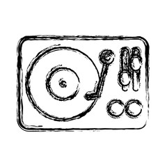 dj turntable icon