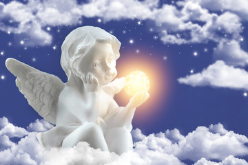 A little figure of angel