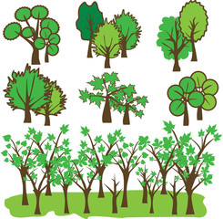 Fototapeta premium Tree Clip Art