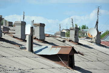 Old ventilation duct