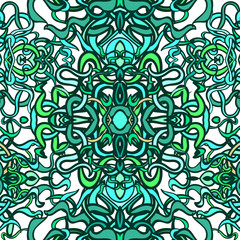 Vecor colorful abstract seamless pattern