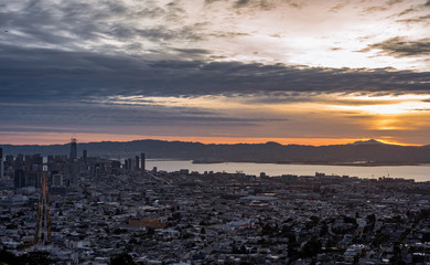 The Bay Area at Sunrise