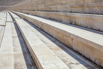 Stone steps of the Amphitheater, Greece