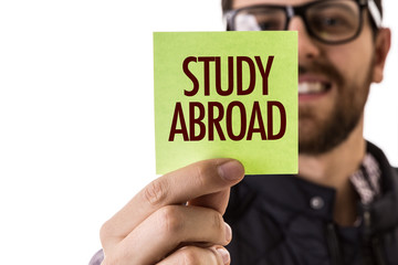 Naklejka na ściany i meble Study Abroad