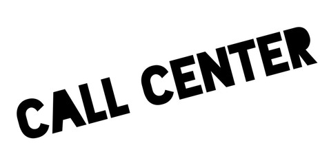 Call Center rubber stamp. Grunge design with dust scratches. Effects can be easily removed for a clean, crisp look. Color is easily changed.