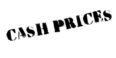 Cash Prices rubber stamp. Grunge design with dust scratches. Effects can be easily removed for a clean, crisp look. Color is easily changed.
