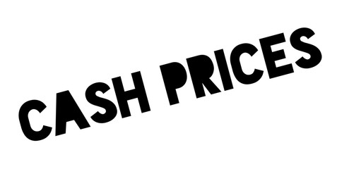 Cash Prices rubber stamp. Grunge design with dust scratches. Effects can be easily removed for a clean, crisp look. Color is easily changed.