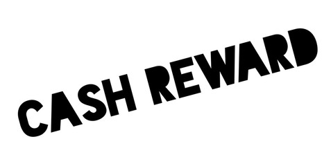 Cash Reward rubber stamp. Grunge design with dust scratches. Effects can be easily removed for a clean, crisp look. Color is easily changed.