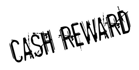 Cash Reward rubber stamp. Grunge design with dust scratches. Effects can be easily removed for a clean, crisp look. Color is easily changed.