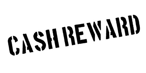 Cash Reward rubber stamp. Grunge design with dust scratches. Effects can be easily removed for a clean, crisp look. Color is easily changed.