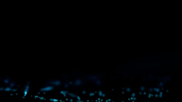Partikel Effekt Animation Hintergrund - Visuelle Effekte