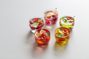 さくらんぼのゼリー