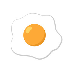 Fried egg illustration