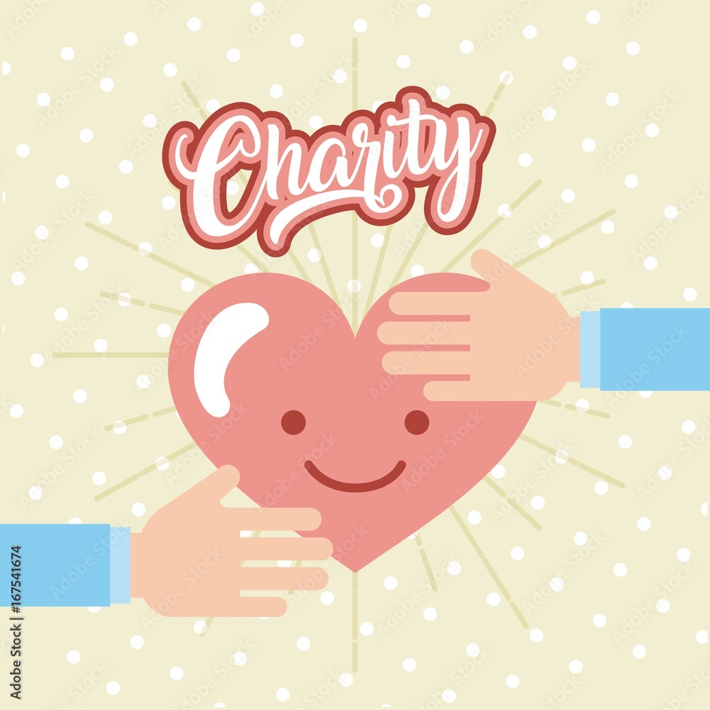 Canvas Prints charity donate children icon vector illustration design graphic