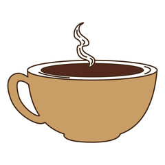 coffee cup hot icon vector illustration design