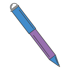 pen writer isolated icon vector illustration design