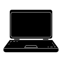 laptop computer isolated icon vector illustration design