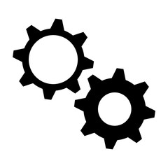 gears machinery isolated icon vector illustration design