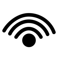 wifi signal isolated icon vector illustration design