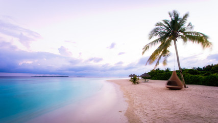 Maldives Beach at Sunrise