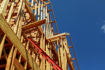 New Houses Being Built In North America