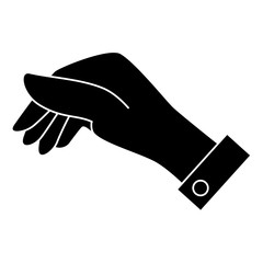 Obraz premium hand human isolated icon n vector illustration design