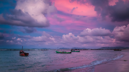 Phala beach at Rayong, Thailand.
