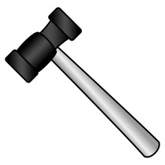 hammer tool isolated icon vector illustration design