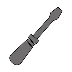 screwdriver tool isolated icon vector illustration design
