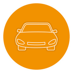 car vehicle isolated icon vector illustration design