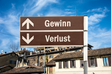 Schild 230 - Gewinn